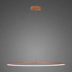 Lampa wisząca Ledowe Okręgi No.1 120cm 3k miedziana