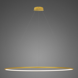 Lampa wisząca Ledowe Okręgi No.1 150cm 2700k złota ściemnialna 