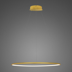 Lampa wisząca Ledowe Okręgi No.1 60cm 3k złota 