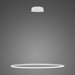 Lampa wisząca Ledowe Okręgi No.1 80cm 3k biała