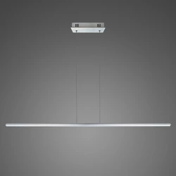 Lampa wisząca Linea No.1 120cm 4k srebrna ściemnialna 