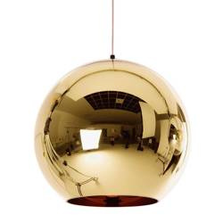 Lampa wisząca MIRROR GLOW - M złota 30 cm