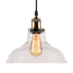 NY Loft No.3 Szklana Lampa wisząca 	