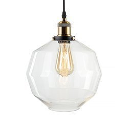 NY Loft No.4 Szklana Lampa wisząca 