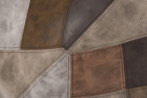 Krzesło P016 DSR patchwork beż - brąz