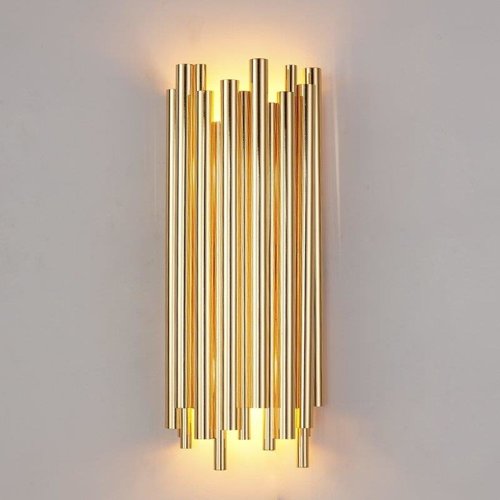 Lampa ścienna TUBO COPPER miedziana 50 cm