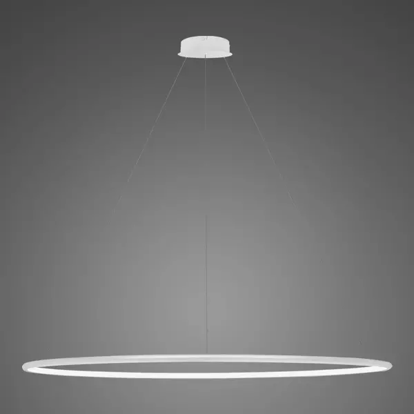 Lampa wisząca Ledowe Okręgi No.1 150cm 3k biała ściemnialna 