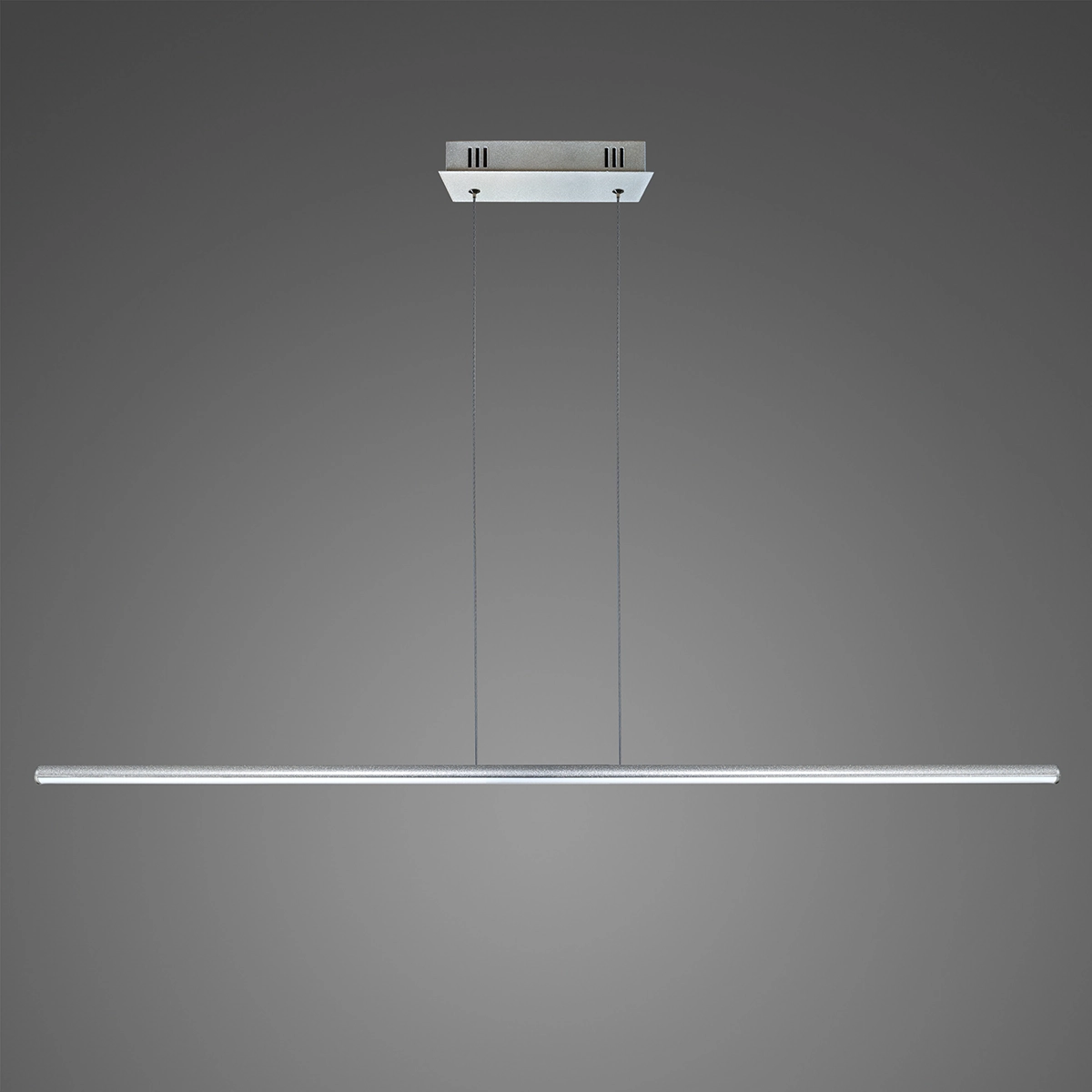 Lampa wisząca Linea No.1 120cm 4k srebrna ściemnialna 