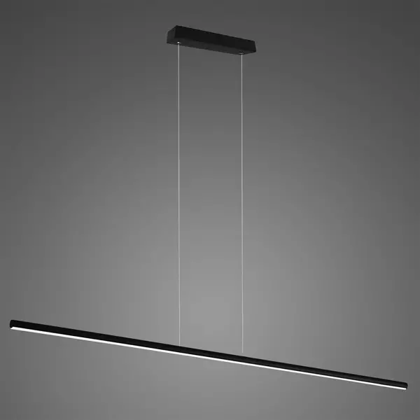 Lampa wisząca Linea No.1 150cm 3k czarna ściemnialna 