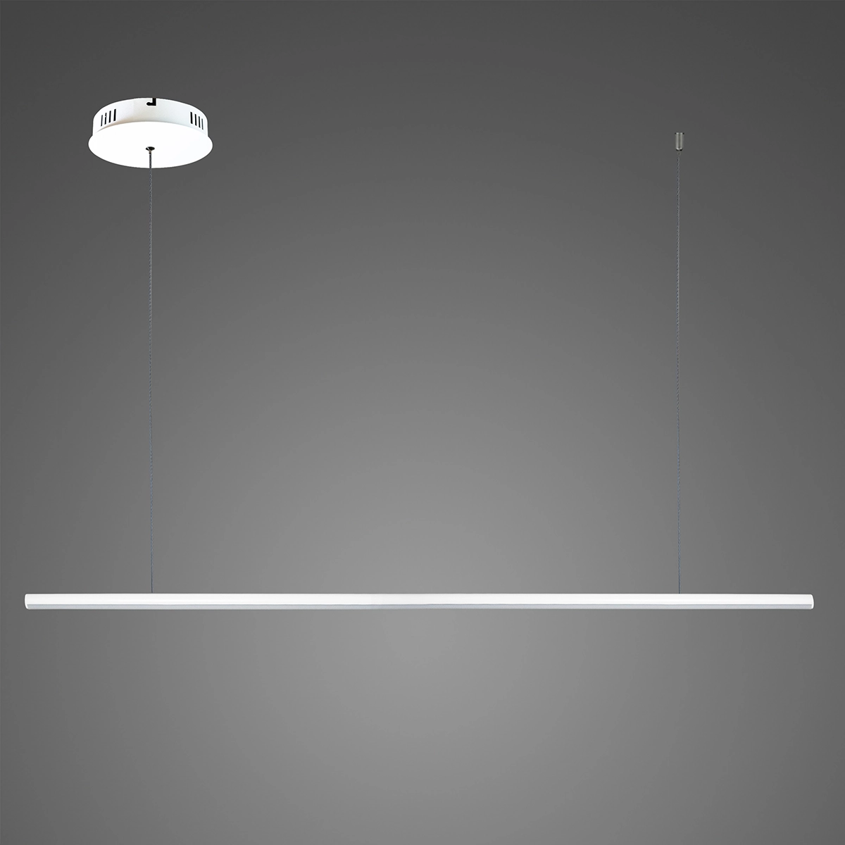 Lampa wisząca Linea No.1B 120cm 3k biała ściemnialna