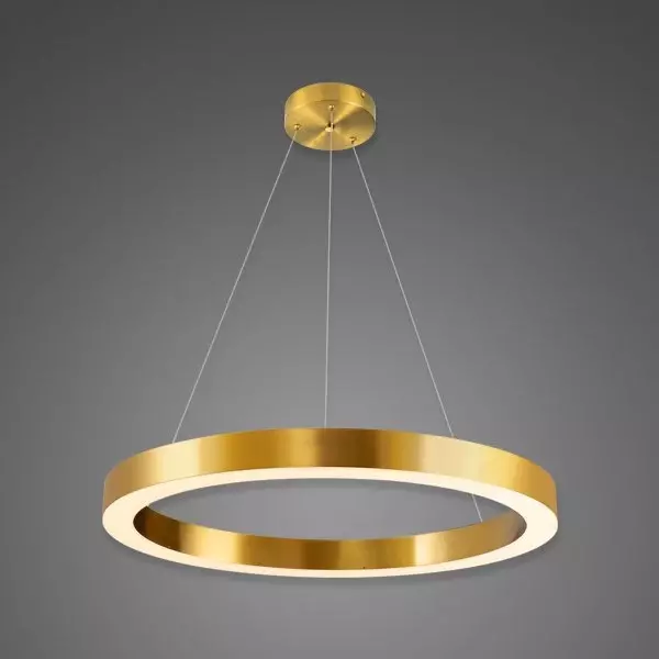 Ledowa lampa wisząca Billions No.5  Φ60 cm - 3k złota Altavola Design 