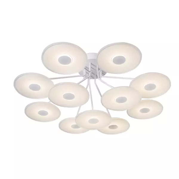 Minimalistyczna lampa LED sufitowa – VINYL 11 Altavola Design