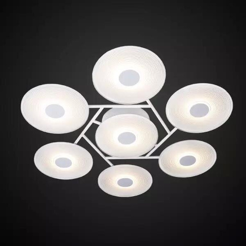 Minimalistyczny plafon LED – VINYL 7 Altavola Design