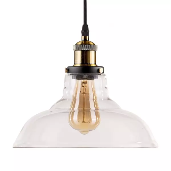 NEW YORK LOFT NO. 3 - Szklana lampa wisząca Altavola Design	
