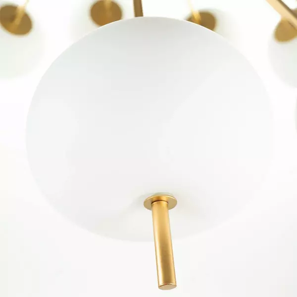 Złota lampa wisząca LED Apple C 