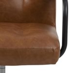 Fotel biurowy Cosmo Arm Vintage brązowy