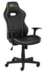 Fotel biurowy Vayne czarny/zielony
