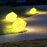 Lampa ogrodowa kamień DIAMOND XL LED RGBW 16 kolorów 60 cm