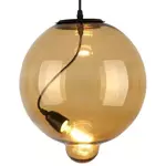 Lampa szklana Modern Glass Bubble amber 