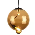 Lampa szklana Modern Glass Bubble coffee 