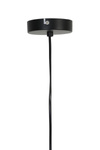 Lampa wisząca ALVARO matowa czarna 20x22