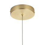 Lampa wisząca BIRD RING LED złota 42 cm