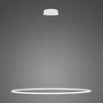 Lampa wisząca Ledowe Okręgi No.1 100cm 3k biała