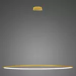 Lampa wisząca Ledowe Okręgi No.1 180cm 4k złoty 