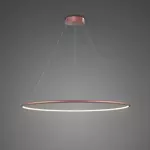 Lampa wisząca Ledowe Okręgi No.1 80cm 3k Różowe Złoto ściemnialna