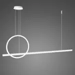 Lampa wisząca Linea No.2 40cm 4k biała ściemnialna 