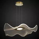 Lampa wisząca Velo No.2 złota 