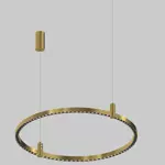 Ledowa Lampa wisząca Diamante No.2 CO1 80cm złota 